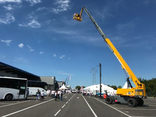 Our Haulotte France team celebrated VIRLY's 100th birthday last week with one of our telescopic booms HT43 RTJ PRO: happy birthday!  > https://www.haulotte.fr/produit/ht43-rtj-pro