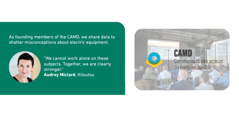 CAMD - témoignage de Audrey Miclard, Kiloutou