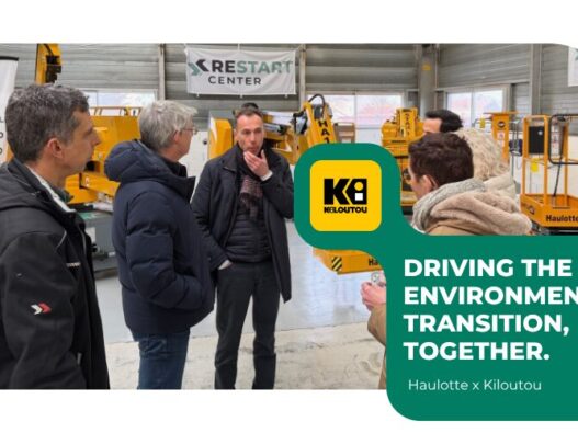 Haulotte x Kiloutou environmental transition blog article