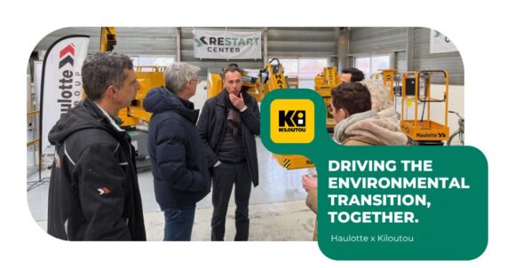 Haulotte x Kiloutou environmental transition blog article